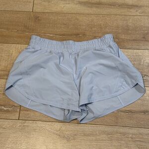 Lululemon, purple, Track That Mid-Rise, shorts, 16